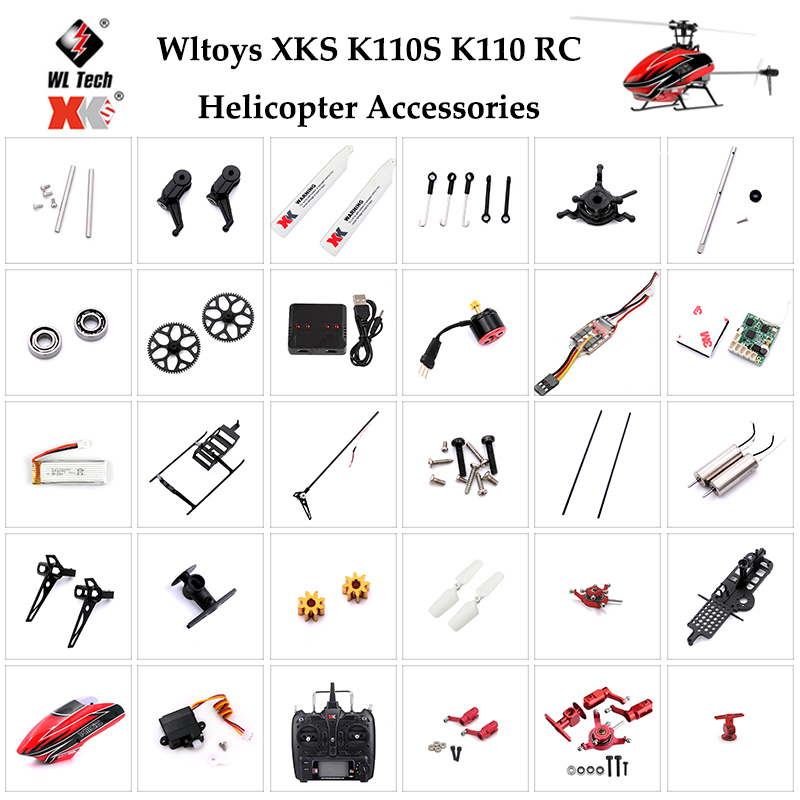 Rc Helicopter Servo - Wltoys XK K110S RC Helicopter Blades